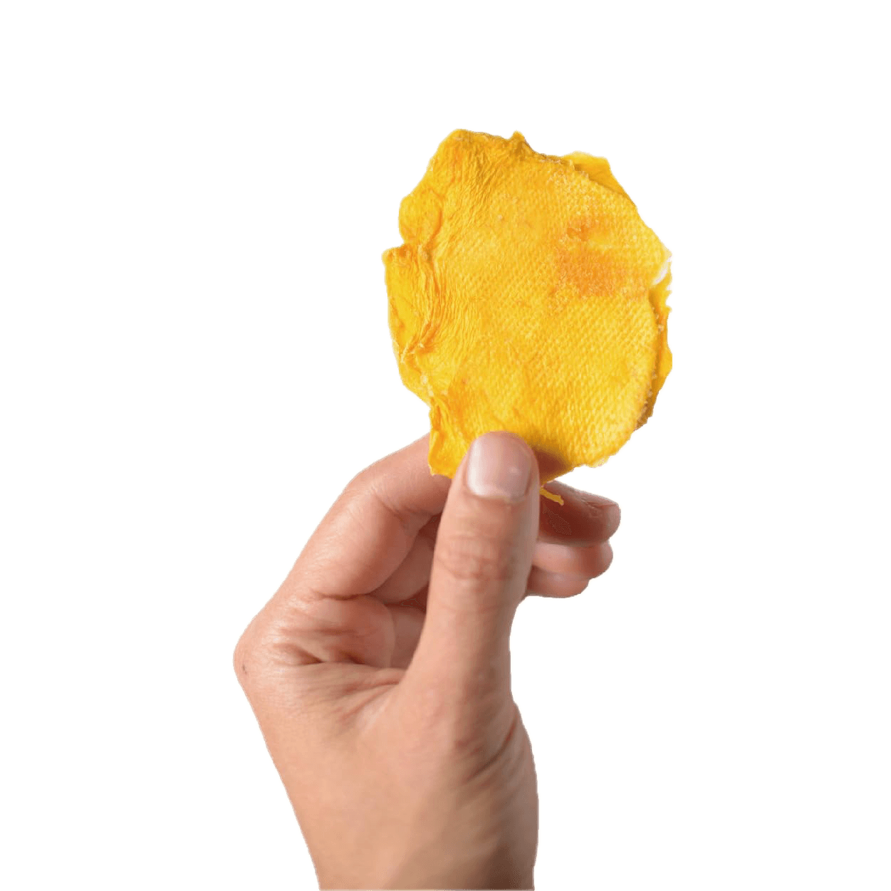 Large round slices of mango