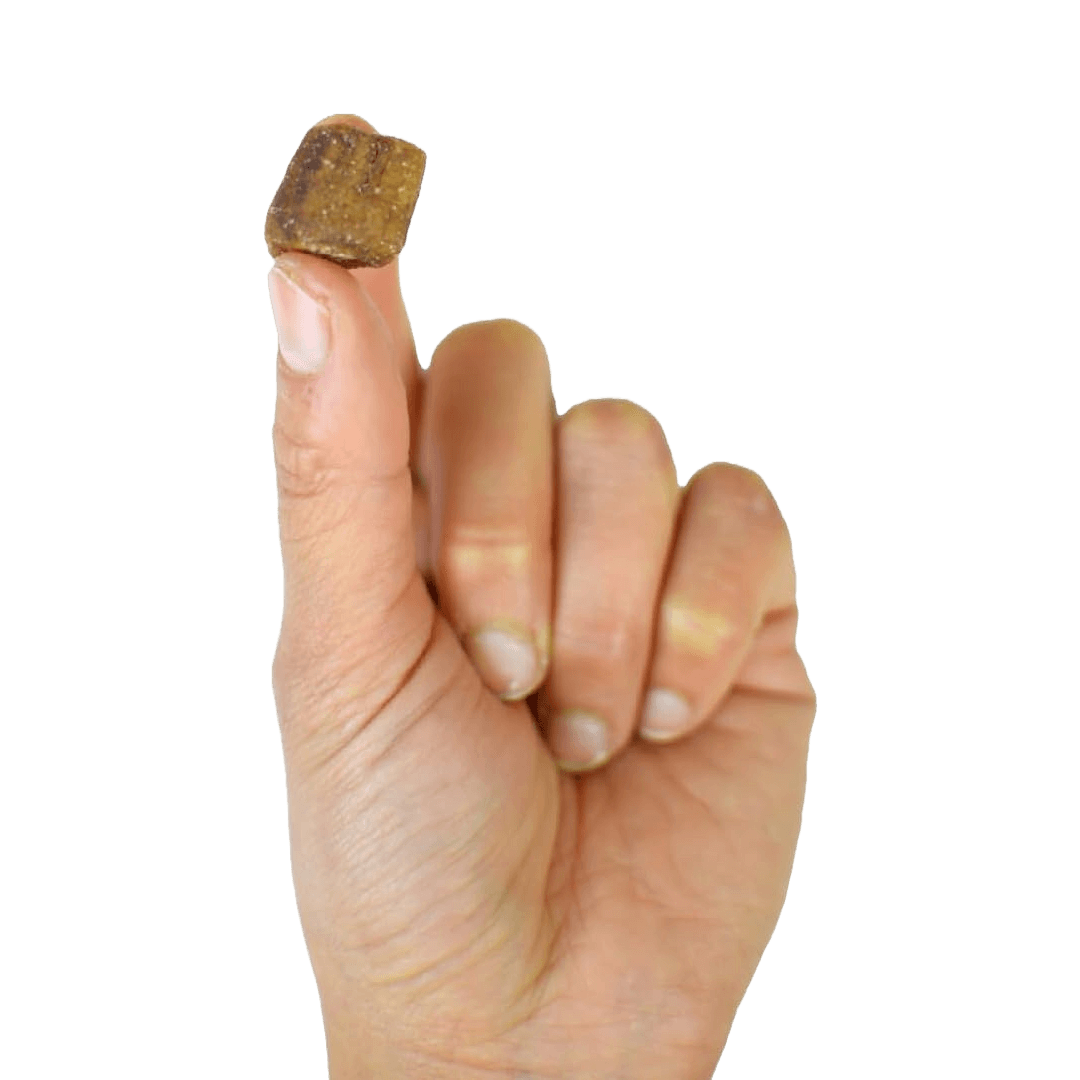 dried organic banana cubes