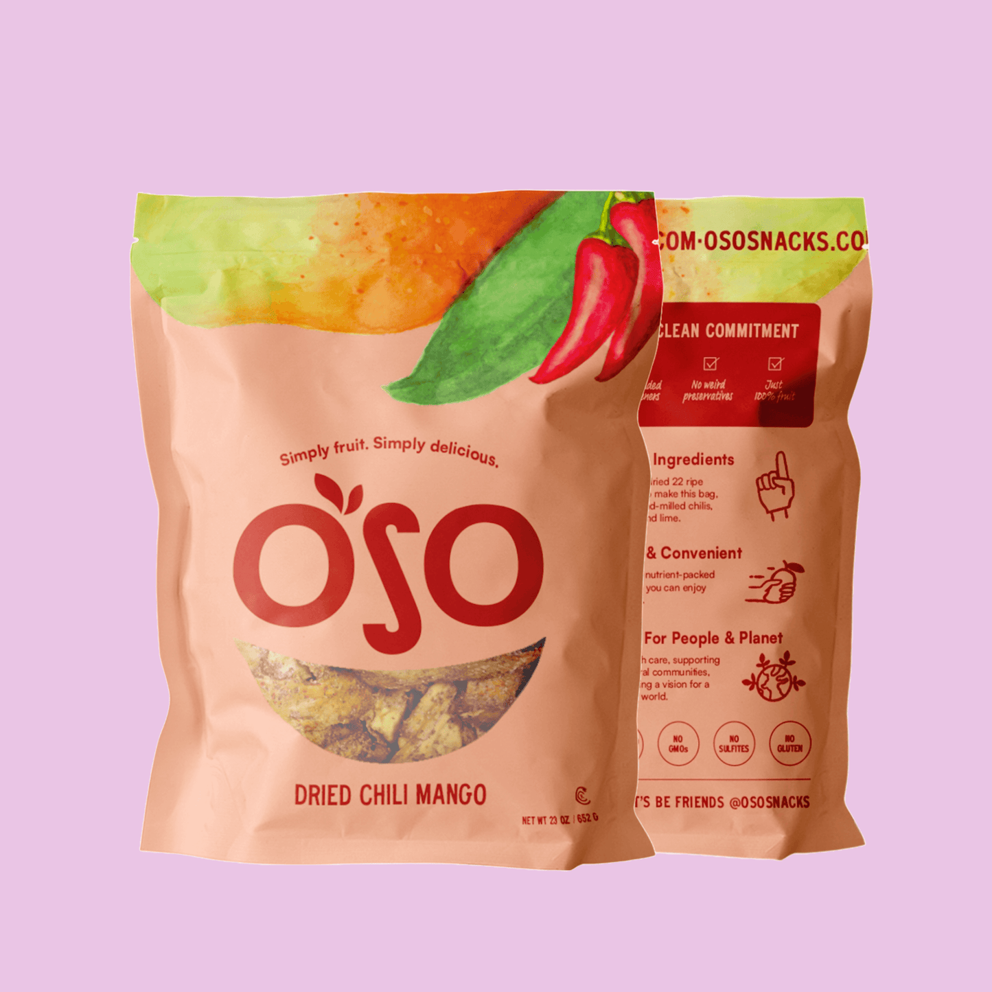 our new 23 oz chili mango bag
