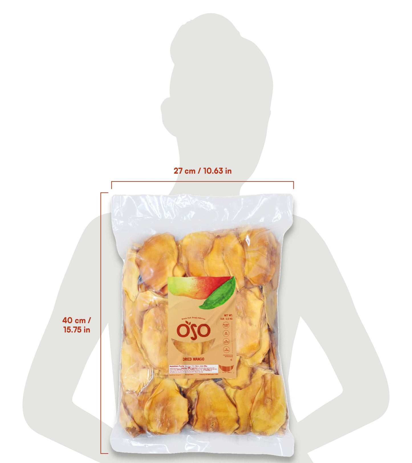 Bulk size, 5LB