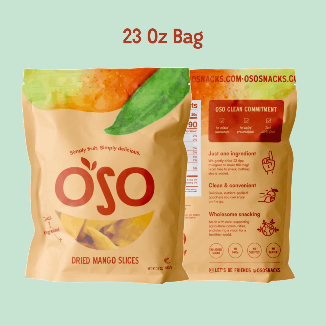 Dried Mango Bundle: 23oz + Multipack: 5X1 oz Packs