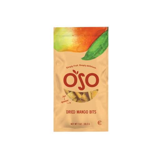 Dried Mango Bits - 1 Oz of Diced Mango