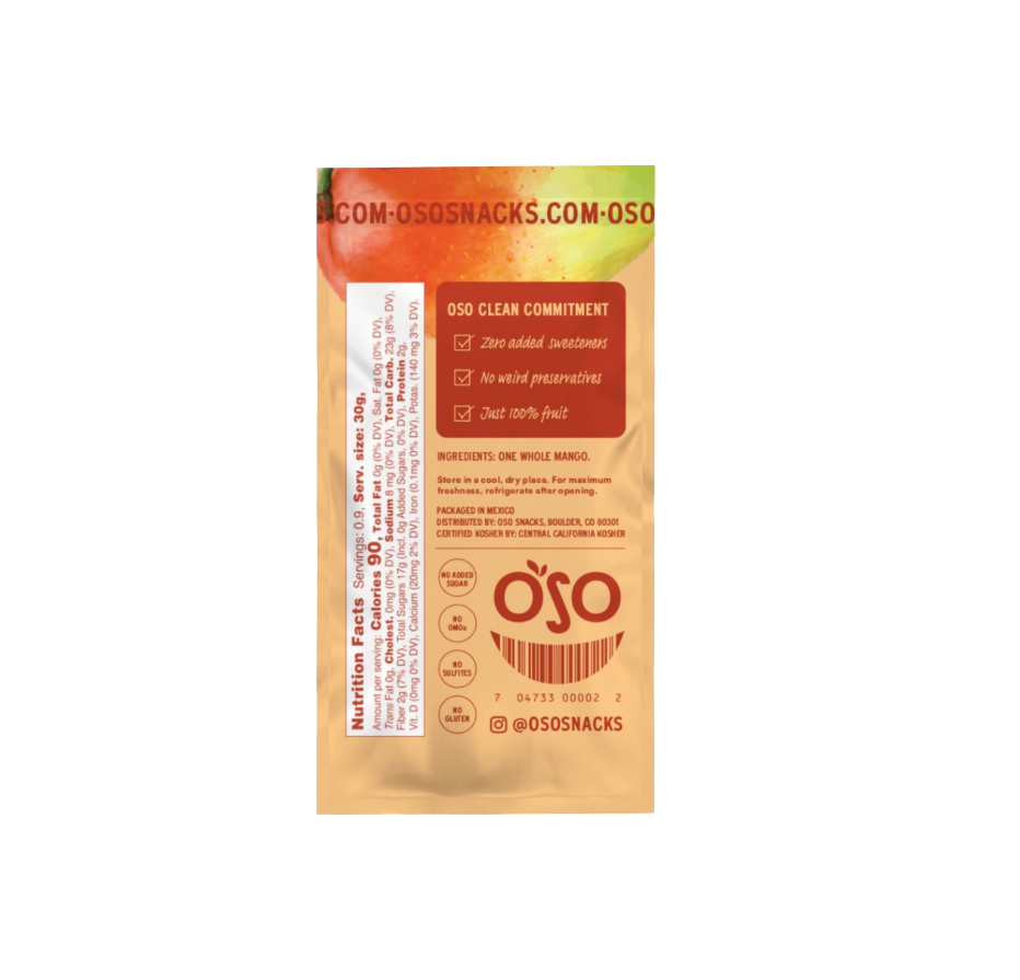 Dried Mango Bits - 1 Oz of Diced Mango