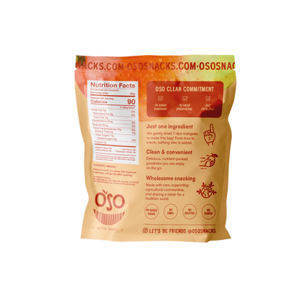 Dried mango bag back part 