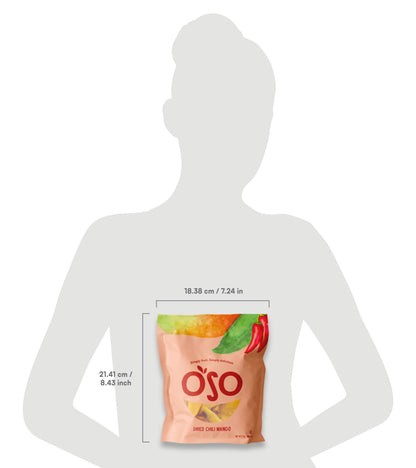 Dried Chili Mango - 7 Oz bag - Pack of 4 bags - New Size!