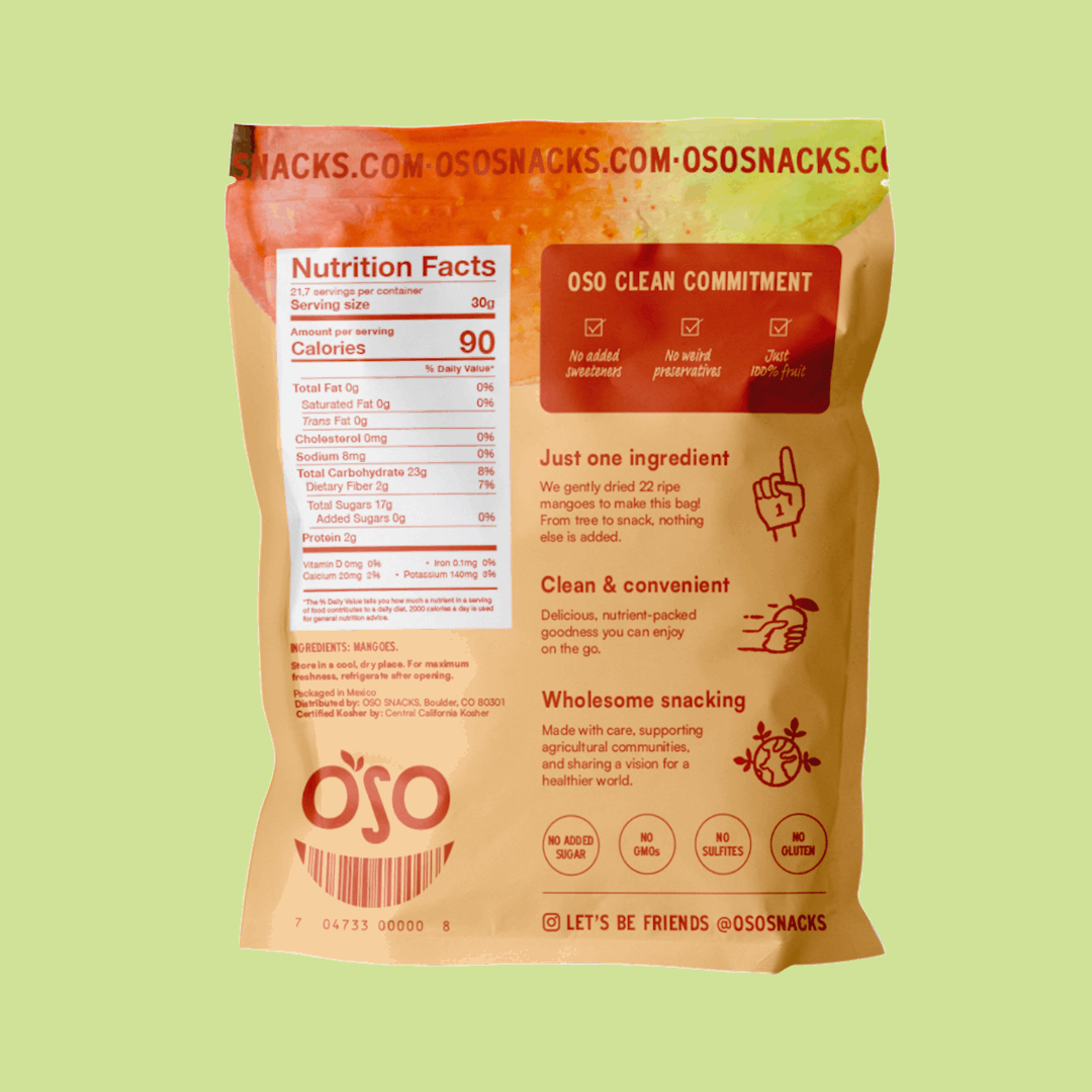 23 oz bag - back part