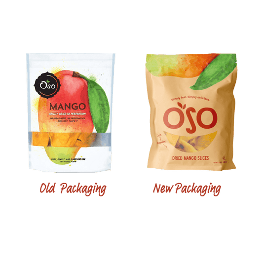 Old bag design vs new 23oz bag