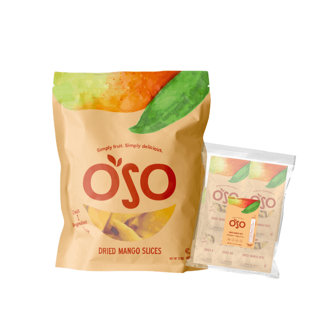 Dried Mango Bundle: 23oz + Multipack: 5X1 oz Packs