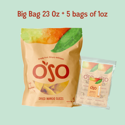Dried Mango Bundle: 23oz + Multipack: 5X1 oz Packs