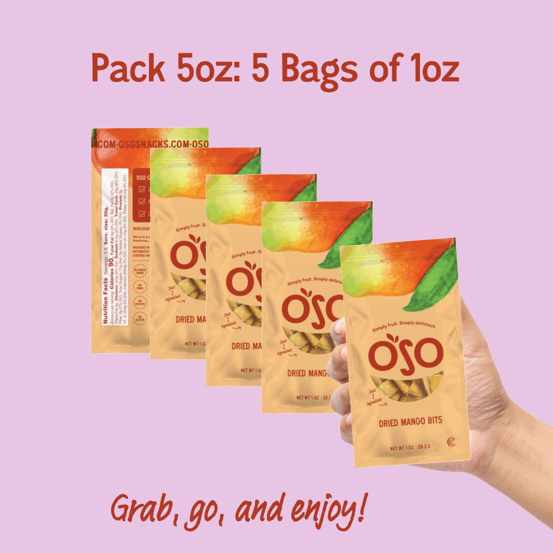 Dried Mango Bundle: 23oz + Multipack: 5X1 oz Packs