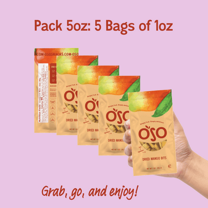 Dried Mango Bundle: 23oz + Multipack: 5X1 oz Packs