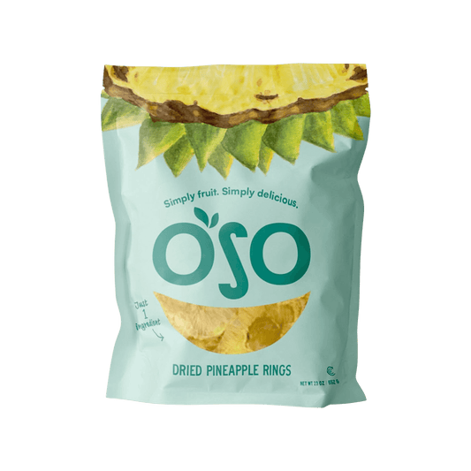23 oz Bag of Dried pineapple rings